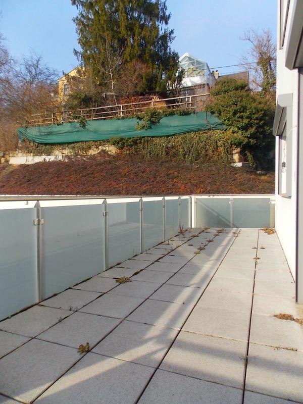 c_Terrasse - Klosterneuburg-Maria Gugging: Nähe IST - Fußbodenheizung - große Terrasse - Pkw-Abstellplatz optional c_Terrasse - Klosterneuburg-Maria Gugging: Nähe IST - Fußbodenheizung - große Terrasse - Pkw-Abstellplatz optional